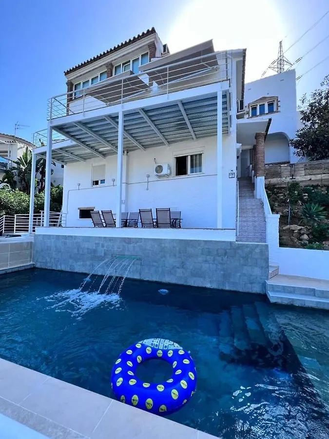Apartmán Appartement C Dans Une Villa Avec Piscine Chauffee & Jacuzzi, Chauffe En Extra Benalmádena
